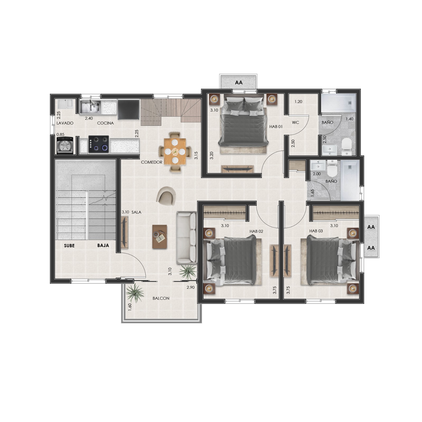 Apartamento en Venta – Jacobo Majluta Santo Domingo Norte  Foto 7272714-2.jpg