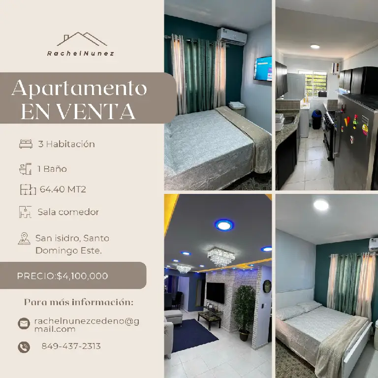 Apartamento en Venta en San Isidro. Foto 7272726-1.jpg