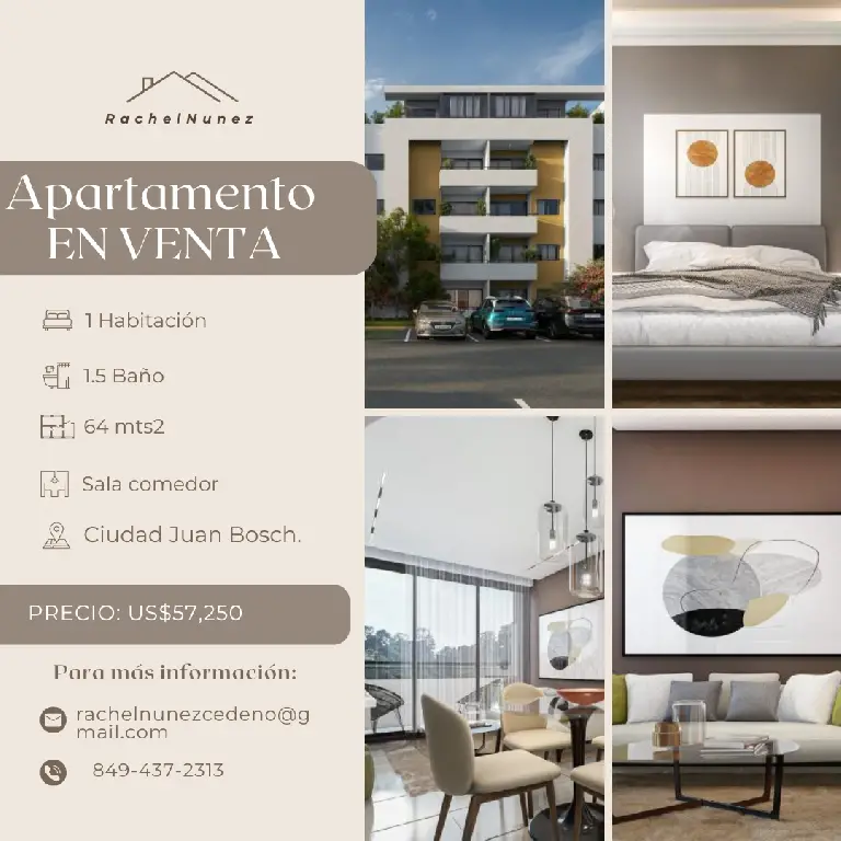 Apartamento en Venta en Ciudad Juan Bosch. Foto 7272747-1.jpg