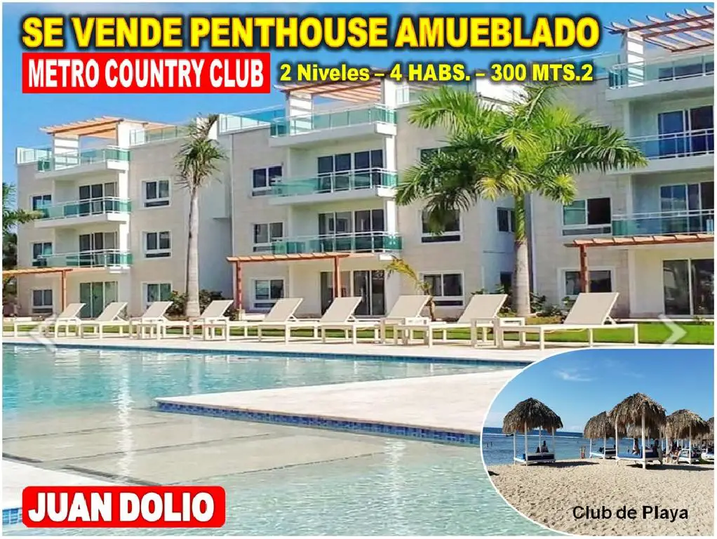 PENTHOUSE de LUJO en Metro Country Club JUAN DOLIO 300 MTS.2 4 HABS. F Foto 7272751-1.jpg