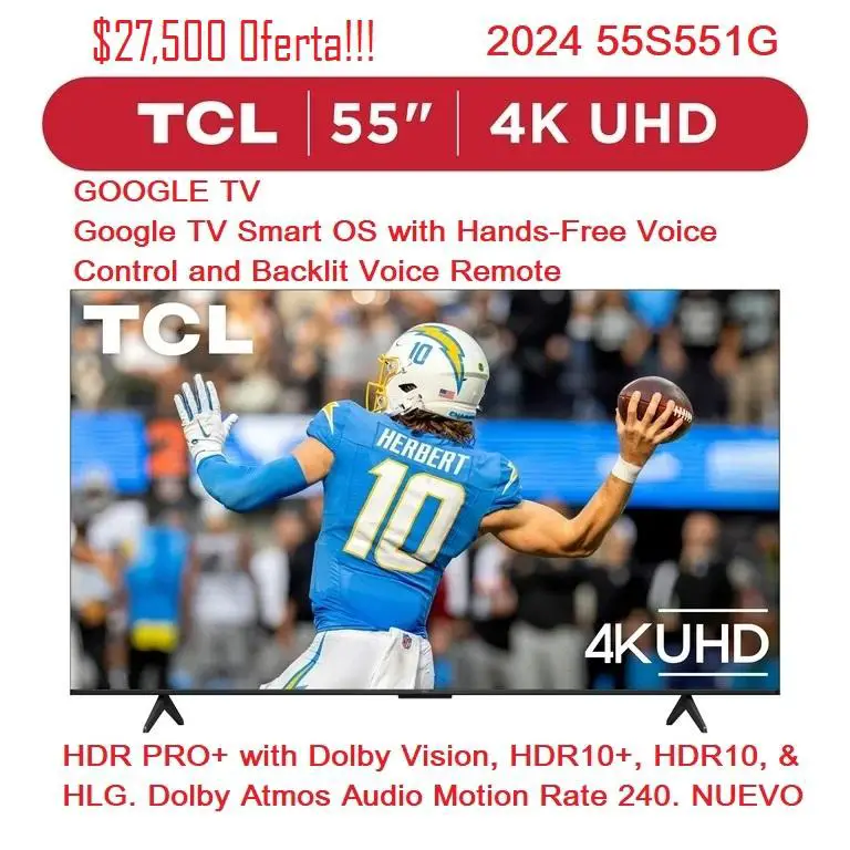 TCL GOOGLE TV 55 PG. 240 MOTION RATE CONTROL MAGICO 27500 Foto 7272920-2.jpg