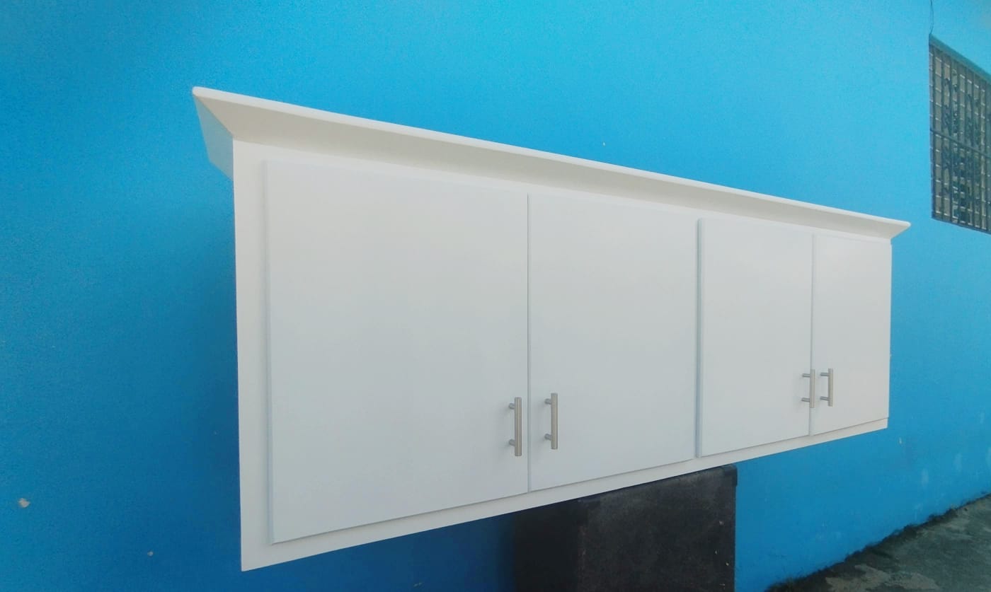 Gabinete de cocina moderno blanco  Foto 7272957-1.jpg