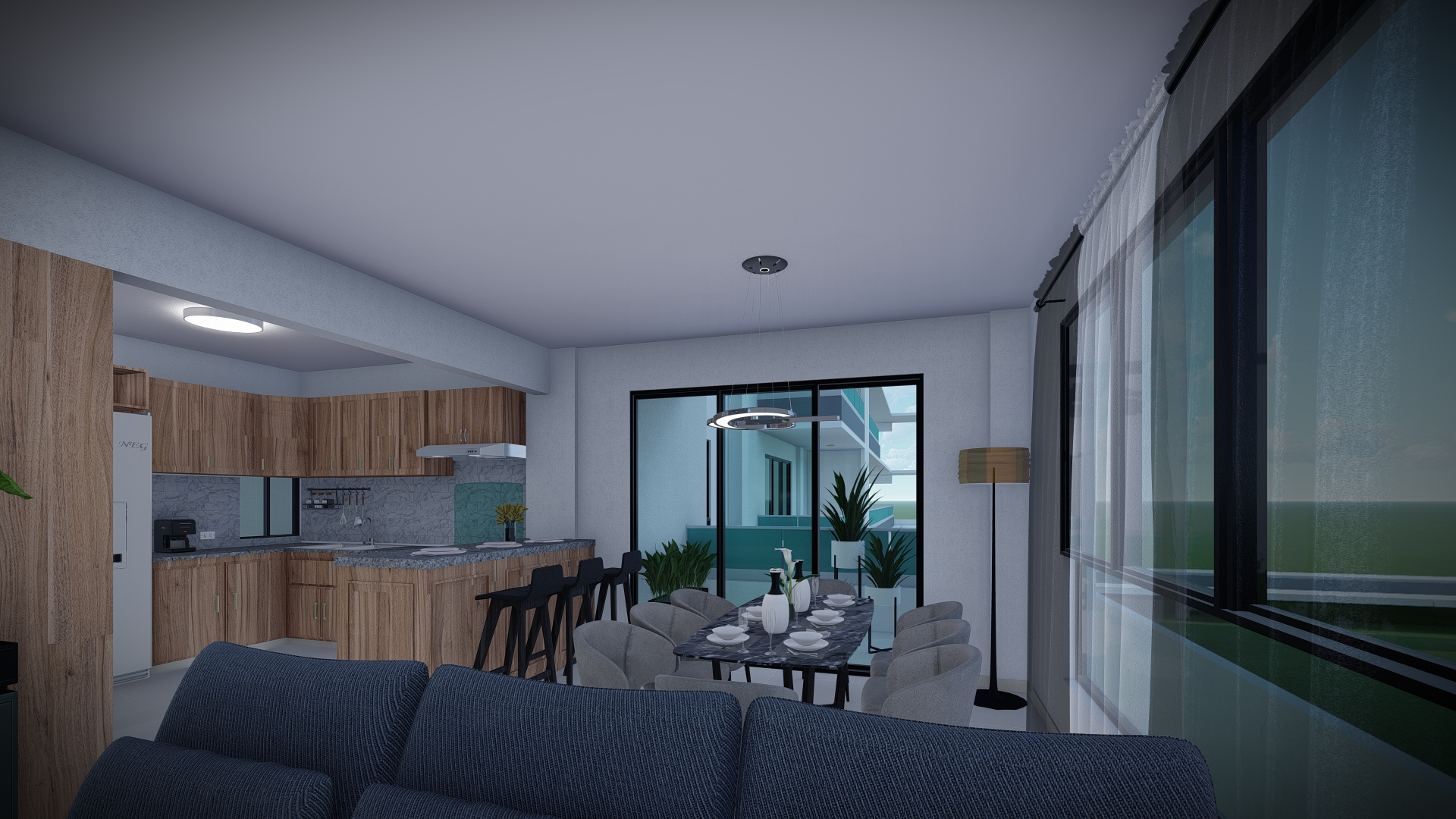 Apartamento en venta en Santo Domingo Este Foto 7273014-3.jpg