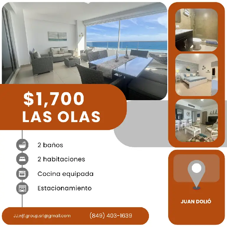 Alquilo apartamento amueblado frente a la playa en Las Olas  Foto 7273044-1.jpg