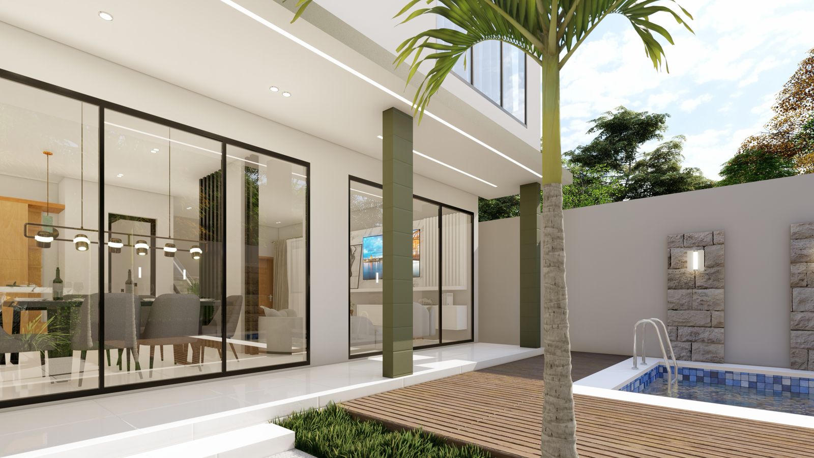Casa en venta en Residencial Cerrado Pontezuela 27 Febrero Santiago Foto 7273089-7.jpg