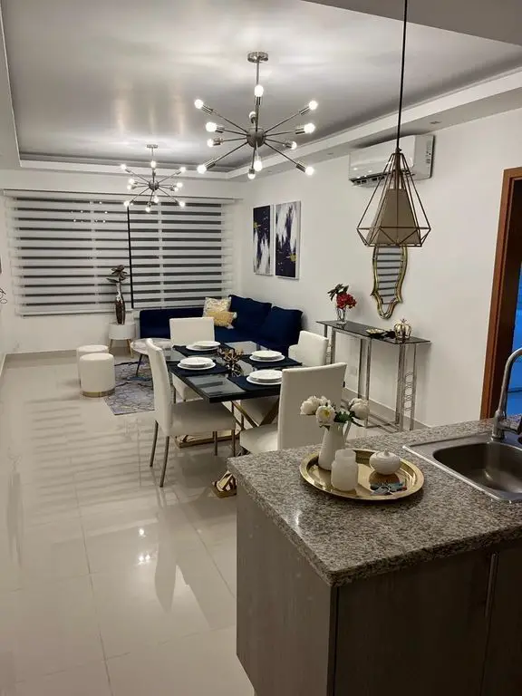 Apartamento amoblado en alquiler en El Millón Santo Domingo Foto 7273094-1.jpg