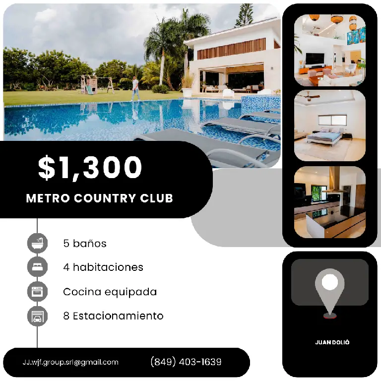 Alquilo villa amueblada en Metro Country club  Foto 7273138-1.jpg