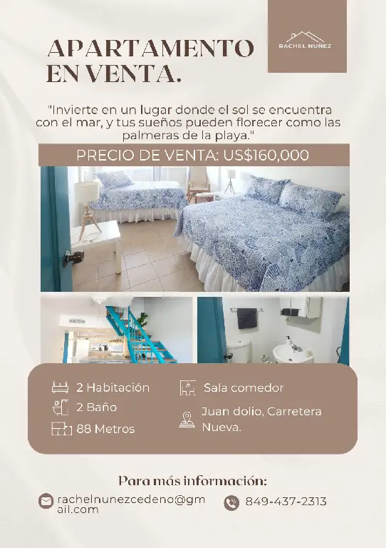 Apartamento de 2 Habitaciones en Venta en Juan Dolio.  Foto 7273316-1.jpg