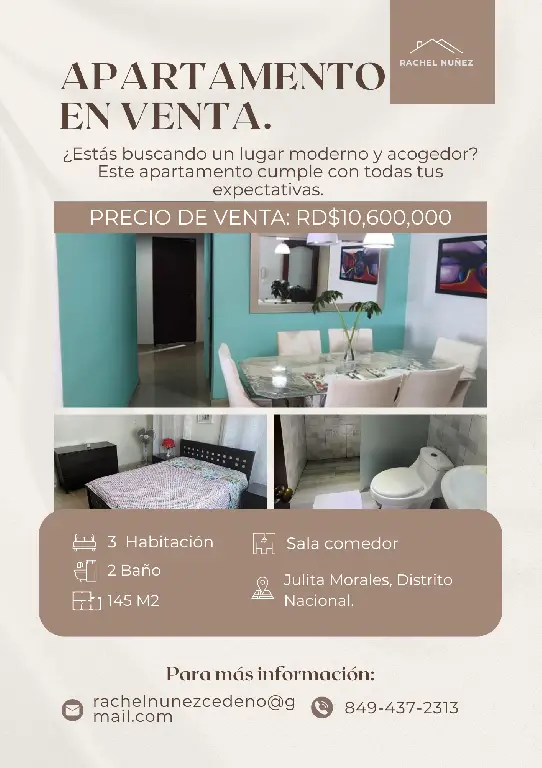 Apartamento de 3 Habitaciones en Venta en Julieta Morales.  Foto 7273360-1.jpg