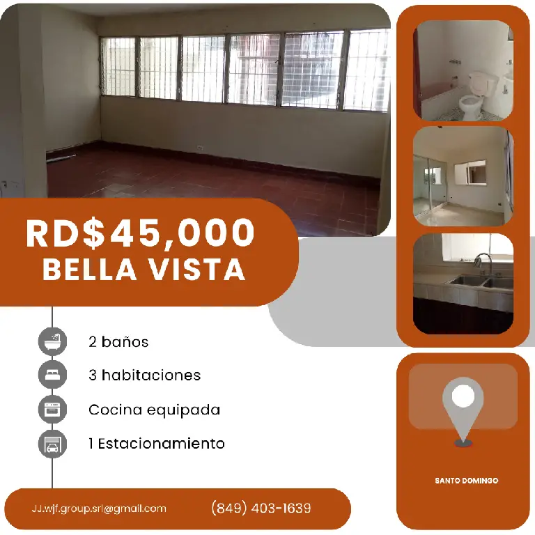 Alquilo apartamento clásico en Bella Vista Foto 7273417-1.jpg