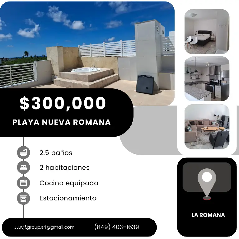 Elegante penthouse con vista a la piscina en Residencial Las Olas  Foto 7273535-1.jpg