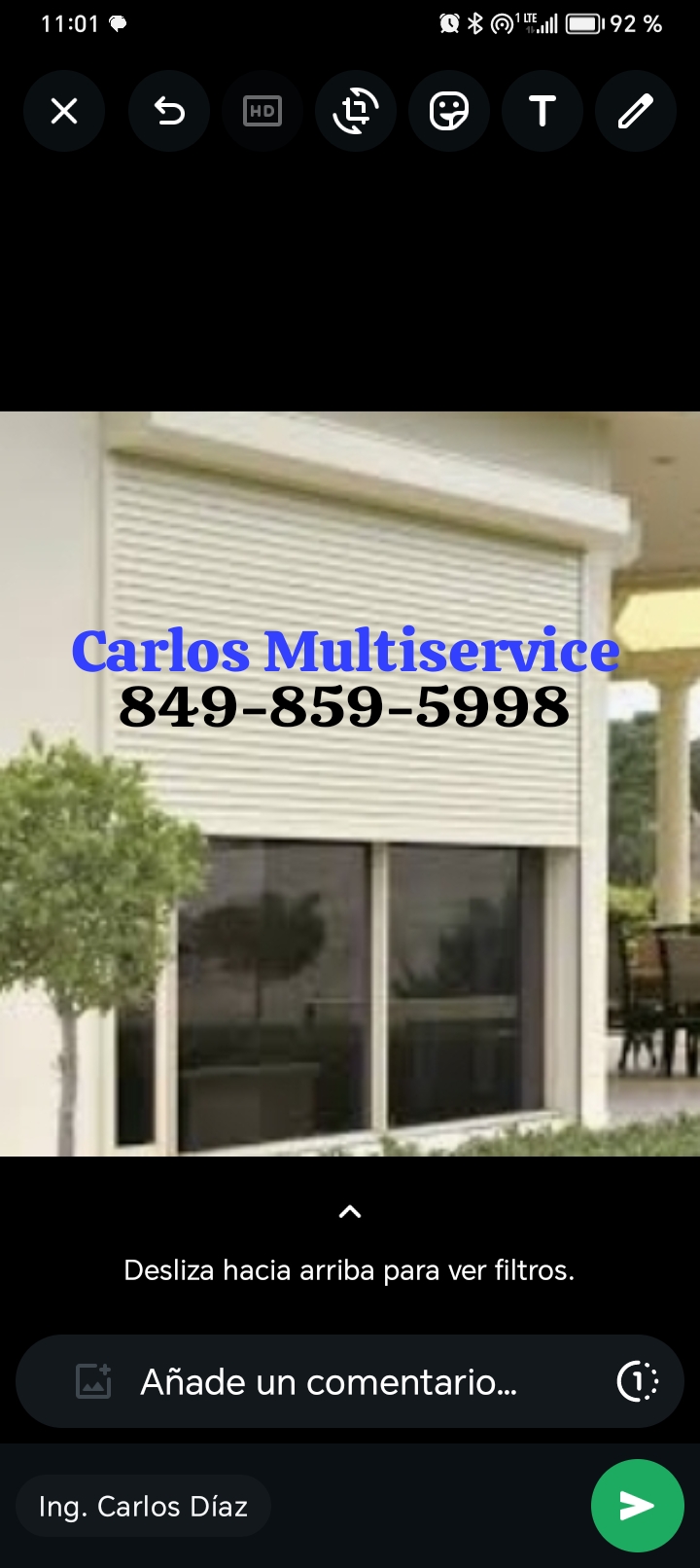 Shutters ventas y reparaciones de shutter . 849-815-6873. Foto 7273565-2.jpg