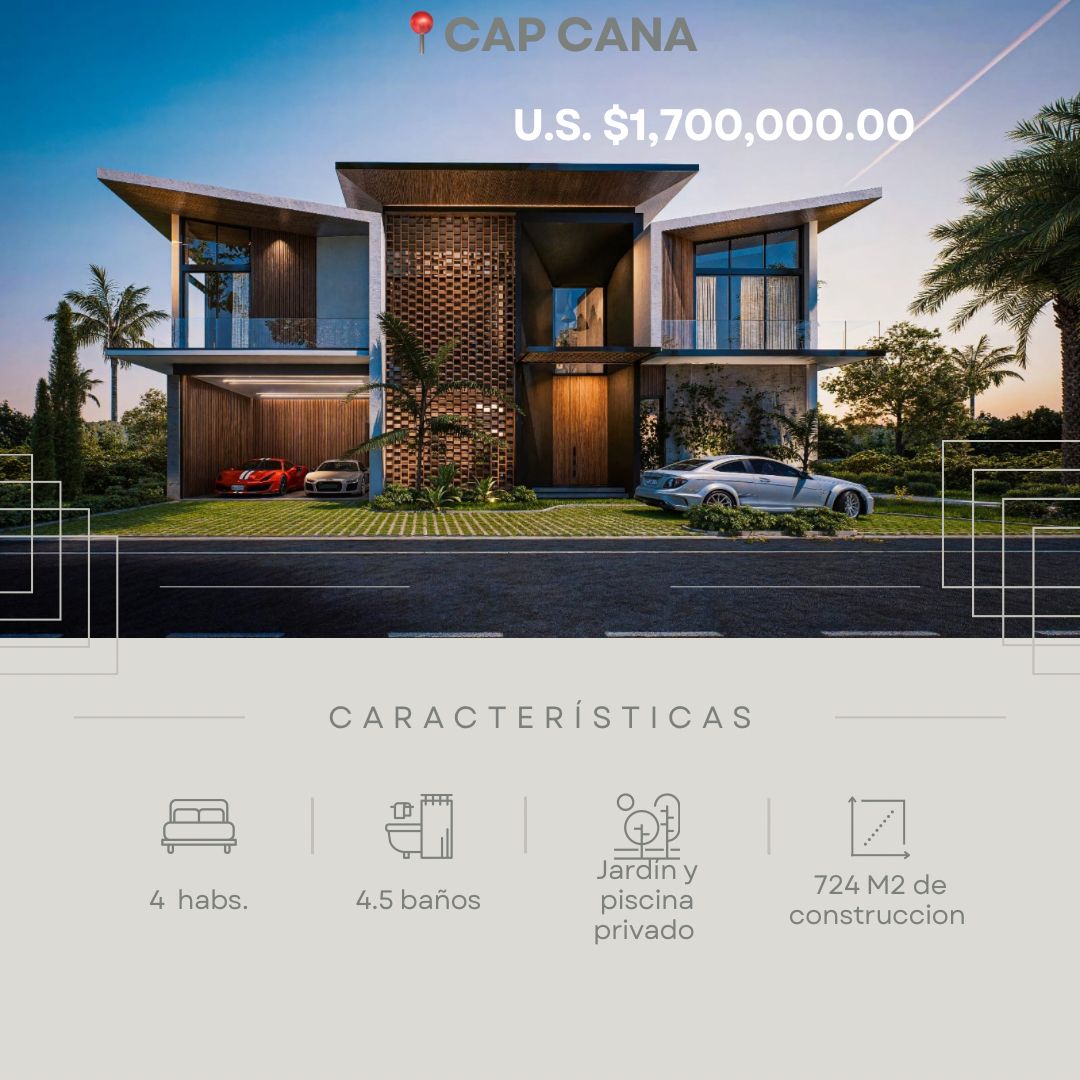 Vendo villa Residencias del parque en Cap. Cana Foto 7273774-1.jpg