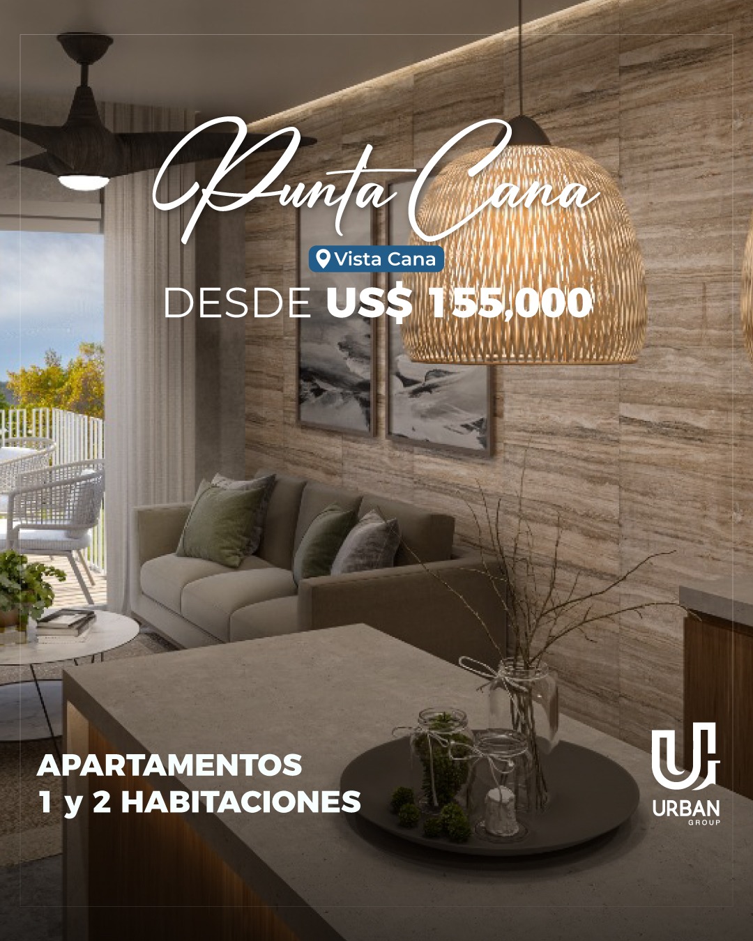 Apartamentos 1 y 2 Habitaciones en Vistacana Punta Cana Foto 7273916-5.jpg