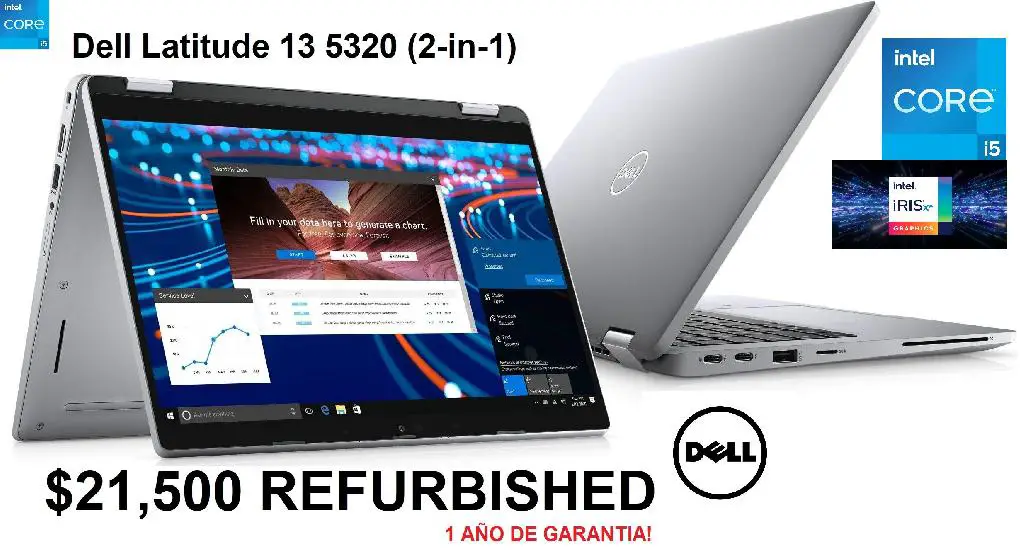 DELL LATITUDE 5320 13.3 TOUCH i5 11TH 256GB SSD 8GB DDR4 RF 21500 Foto 7273925-1.jpg