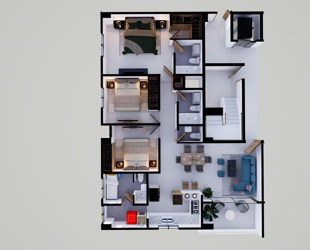 APARTAMENTOS EN MODERNA TORRE DE 3 HABITACIONES Foto 7274002-5.jpg