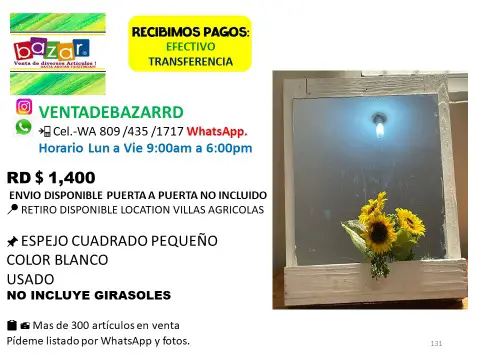 vendo varios espejos uno nuevo el resto usado Foto 7274003-9.jpg