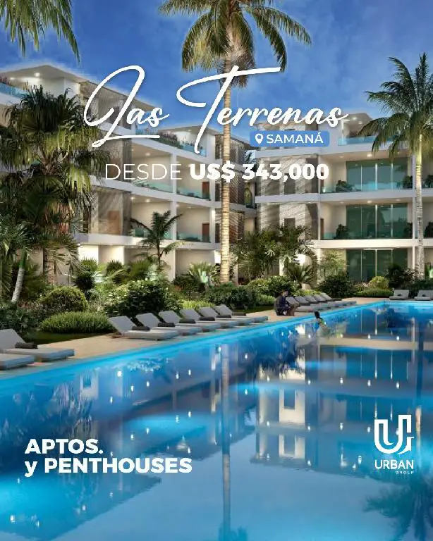 Apartamentos y Penthouses Frente a la Playa en Las Terrenas Foto 7274209-2.jpg