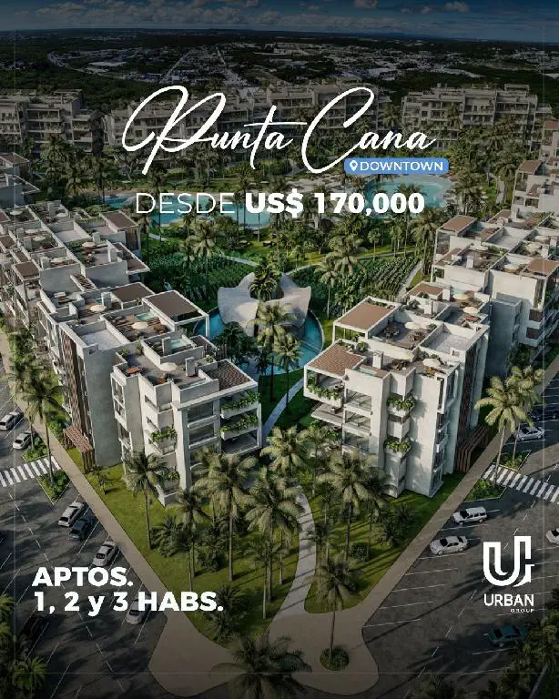 Apartamentos de 1 2 y 3 Habitaciones en Downtown Punta Cana Foto 7274218-2.jpg