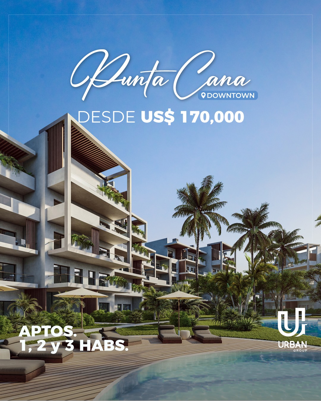 Apartamentos de 1 2 y 3 Habitaciones en Downtown Punta Cana Foto 7274218-3.jpg
