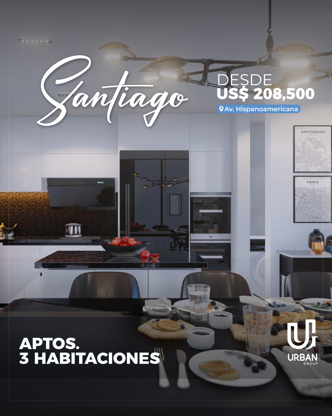 Apartamentos de 3 Habitaciones en Santiago De Los Caballeros Foto 7274219-3.jpg