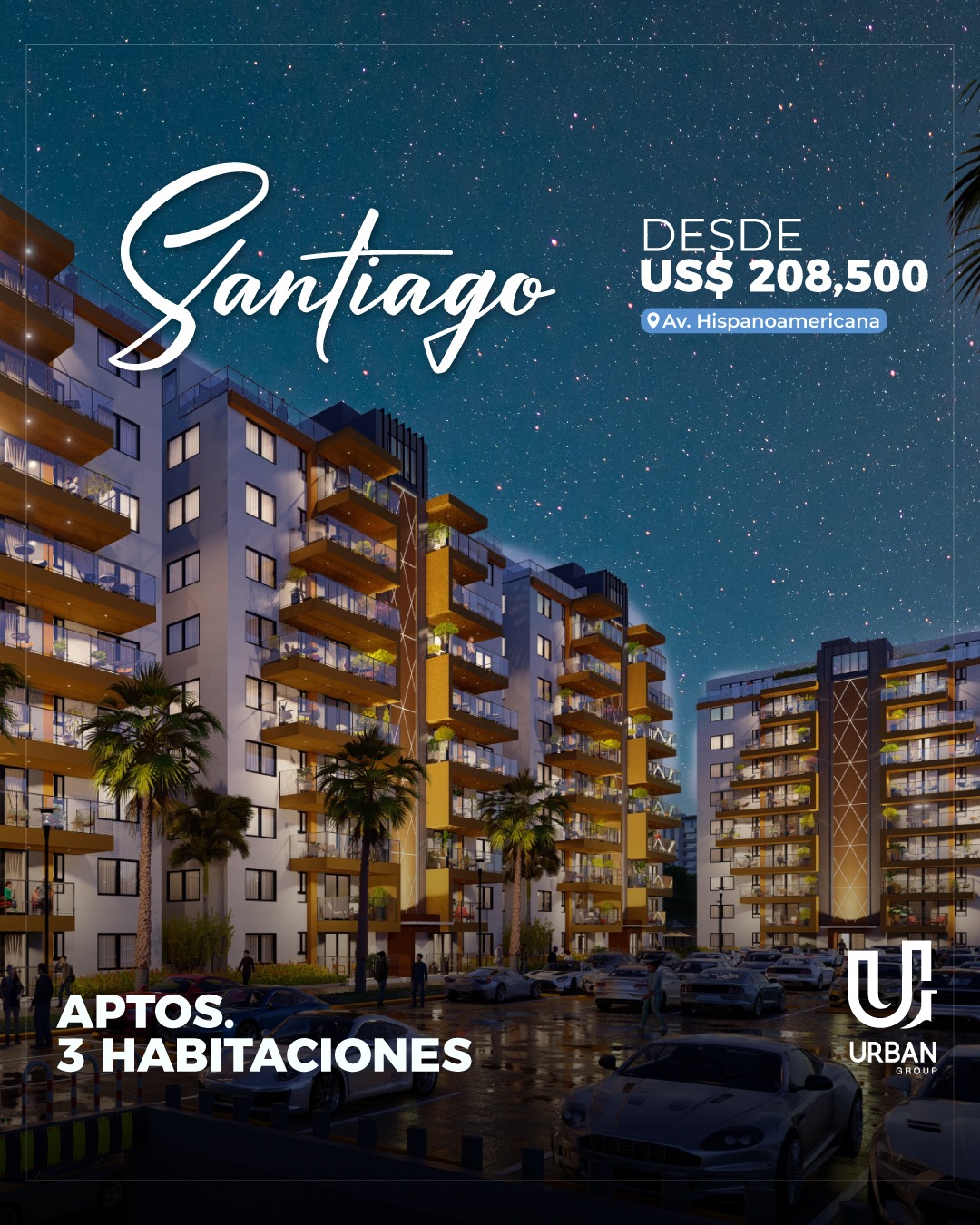 Apartamentos de 3 Habitaciones en Santiago De Los Caballeros Foto 7274219-4.jpg