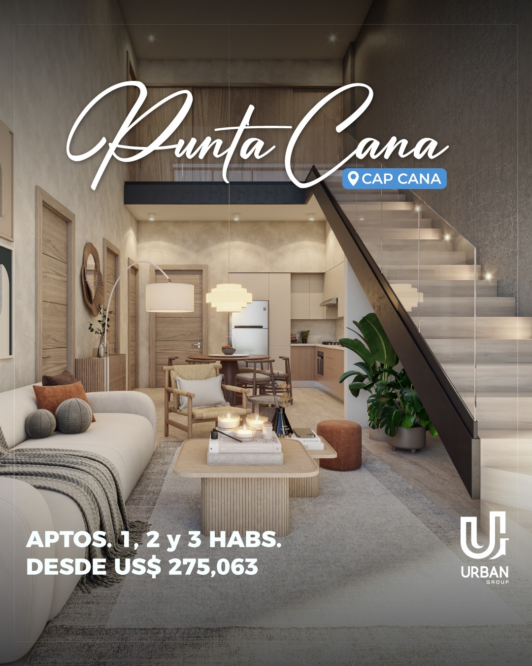 Apartamentos de 1 2 y 3 Habitaciones en Cap Cana Foto 7274220-4.jpg