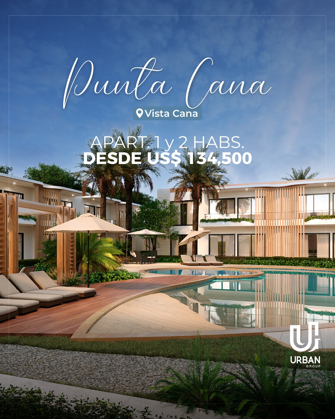 Apartamentos de 1 y 2 Habitaciones en Vistacana Punta Cana Foto 7274225-3.jpg