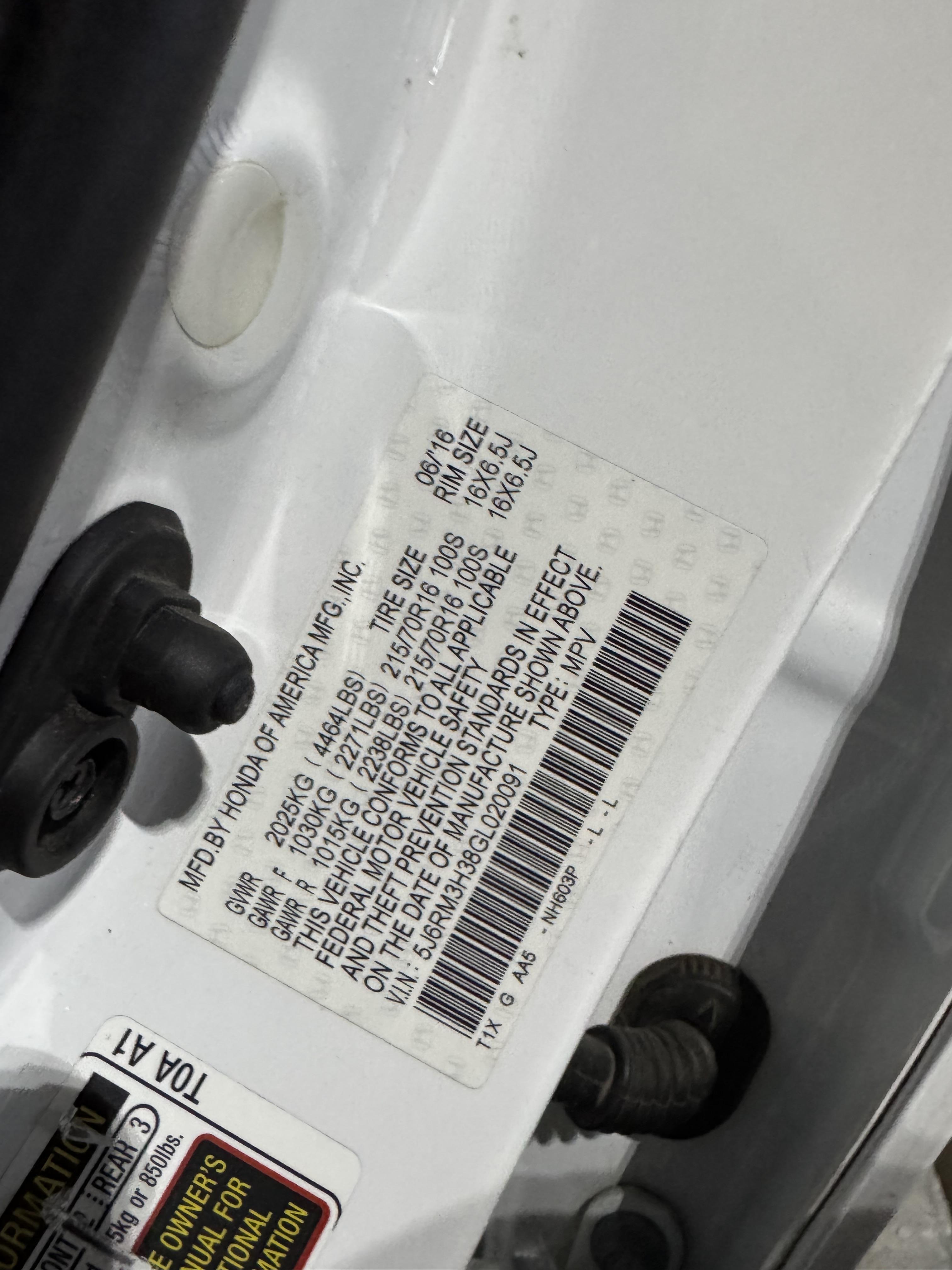 Honda Crv 2016 LX  Foto 7274355-9.jpg