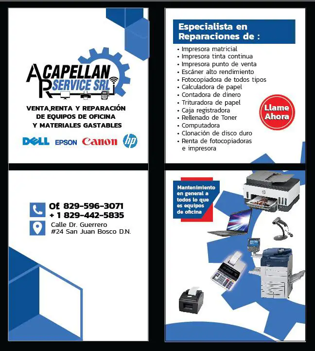 ventas  reparacion y renta de todo tipos de equipos de oficina  Foto 7274419-2.jpg