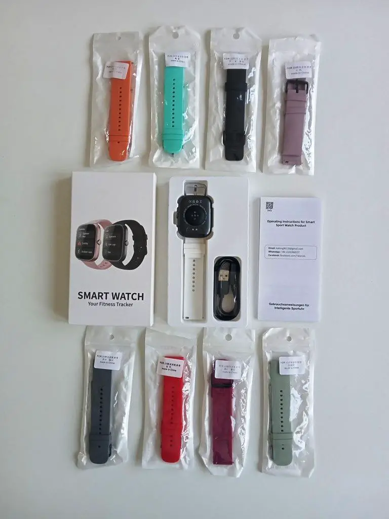 SmartWatch T60  9 Correas intercambiables.  Foto 7274557-1.jpg