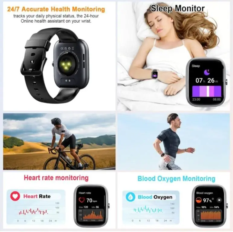 SmartWatch T60  9 Correas intercambiables.  Foto 7274557-10.jpg