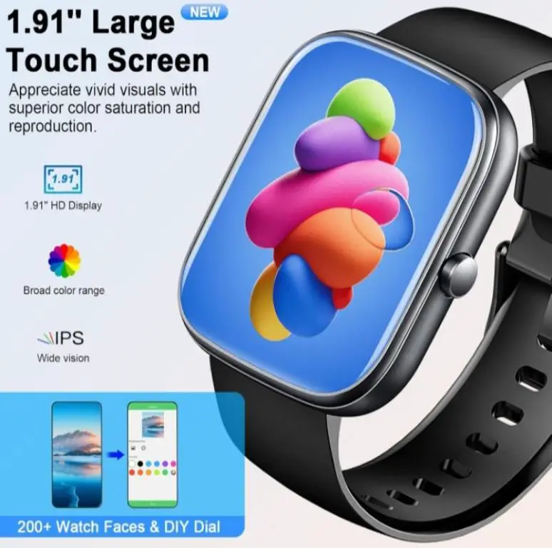 SmartWatch T60  9 Correas intercambiables.  Foto 7274557-6.jpg