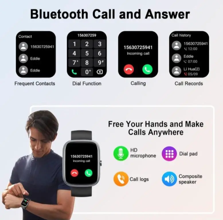 SmartWatch T60  9 Correas intercambiables.  Foto 7274557-7.jpg
