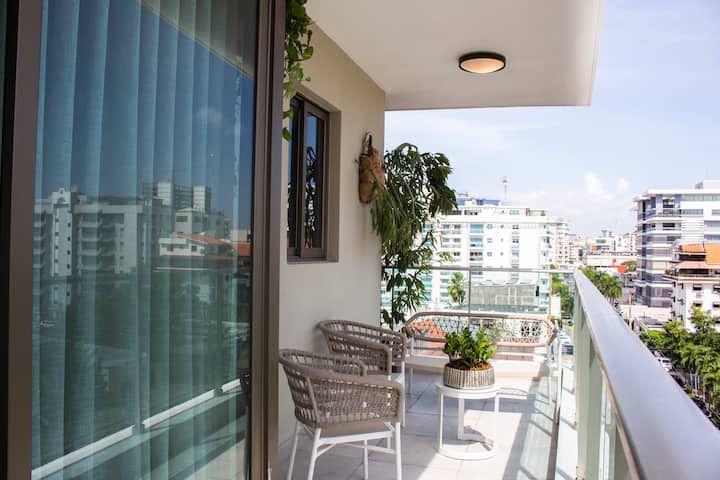 Se alquila hermoso apartamento En Torre Exclusiva en Piantini  Foto 7274754-7.jpg