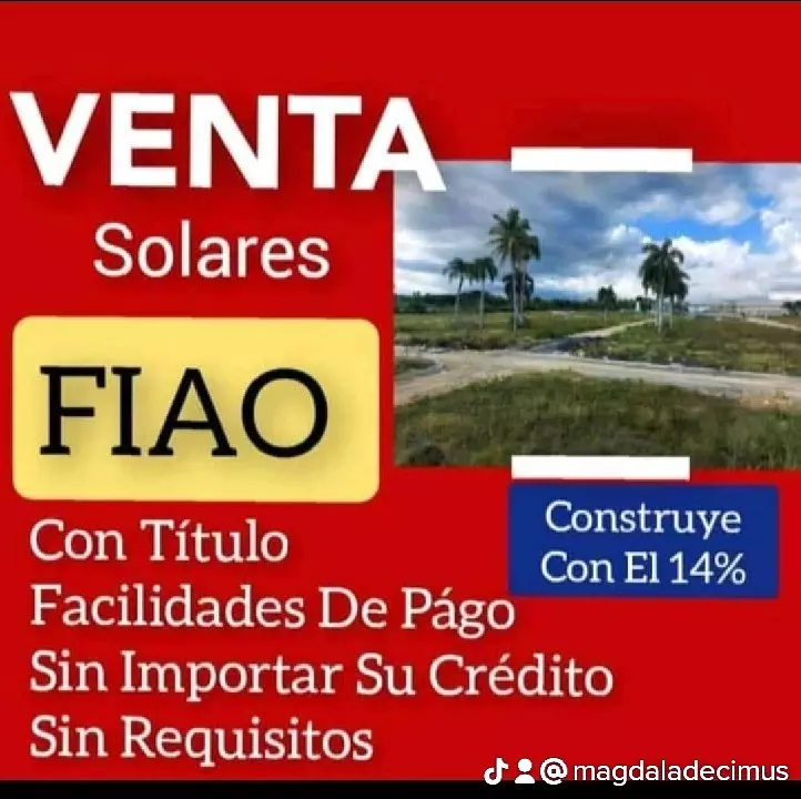 vendo solar con titulo de oportunidad en santo domingo Foto 7274800-3.jpg