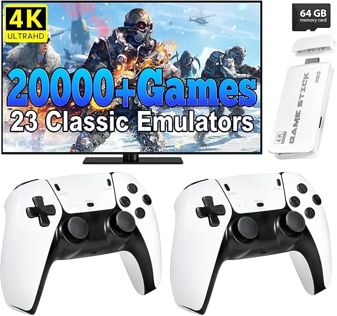 Consola de Juegos Retro HDMI 4K – 20000 Juegos / 23 Emuladores / 2 Con Foto 7275064-1.jpg