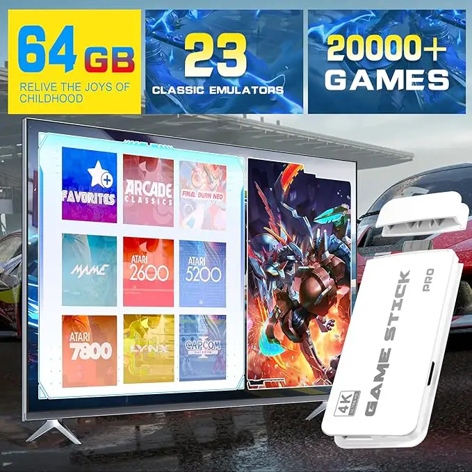 Consola de Juegos Retro HDMI 4K – 20000 Juegos / 23 Emuladores / 2 Con Foto 7275064-2.jpg