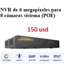 Nvr de 6 megapíxel con capacidad para 8 cámaras ip Foto 7275071-1.jpg