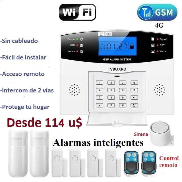 Alarmas inteligentes sin cableado para tu casa o negocio  Foto 7275135-1.jpg