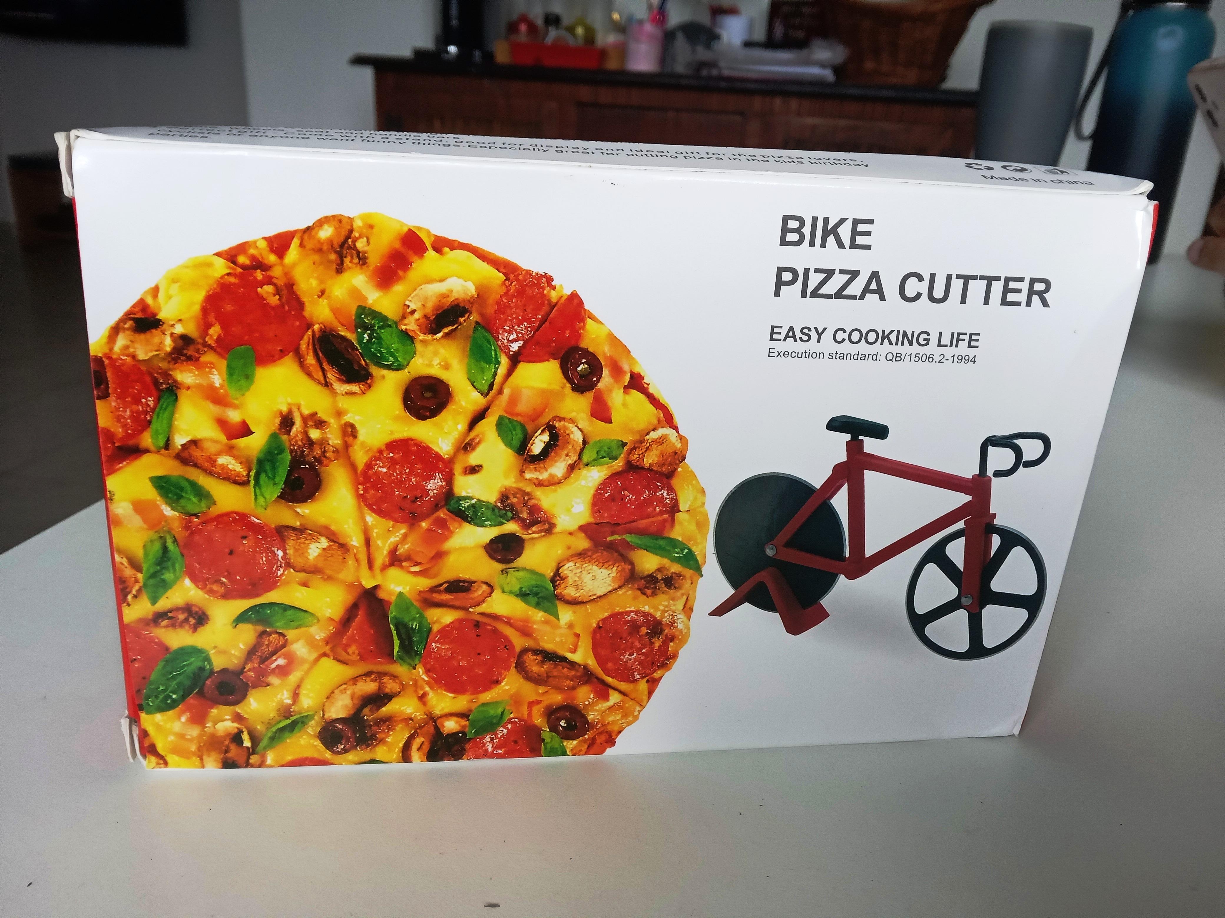 Cortador de pizza en forma de bicicleta  Foto 7275272-5.jpg