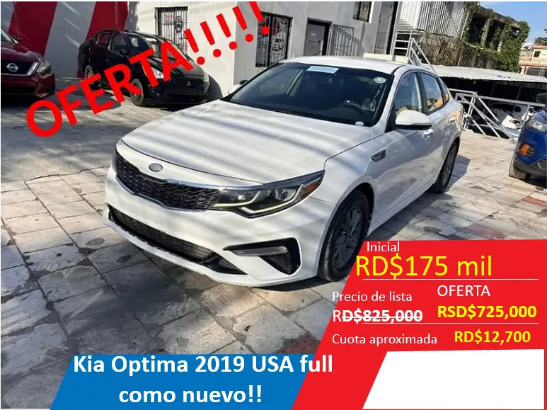 KIA OPTIMA 2019 AMERICANO RECIEN IMPORTADO!! Foto 7275305-1.jpg