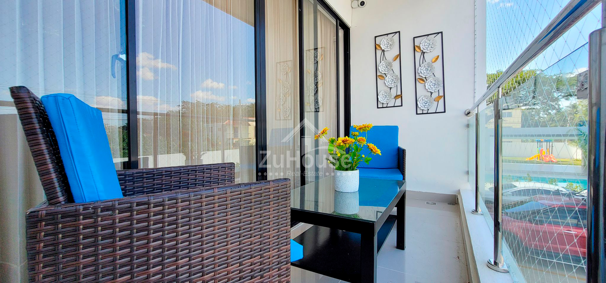 Apartamento Amueblado 3 Habitaciones Res. C/Piscina Santiago AJDA04 Foto 7275577-3.jpg