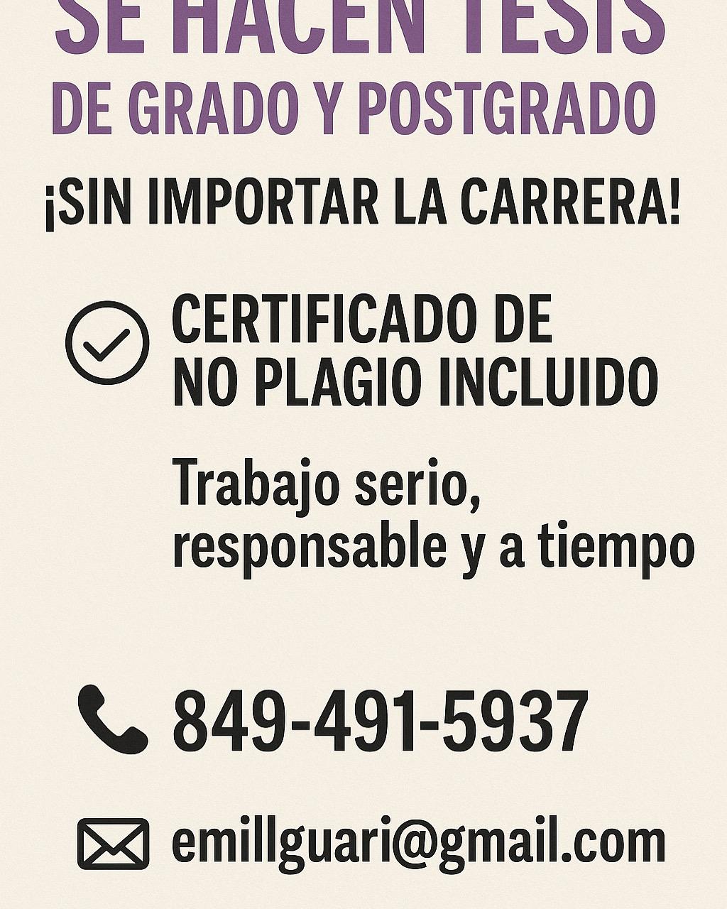 Se asesoran tesis de licenciatura y maestria Foto 7277237-1.jpg