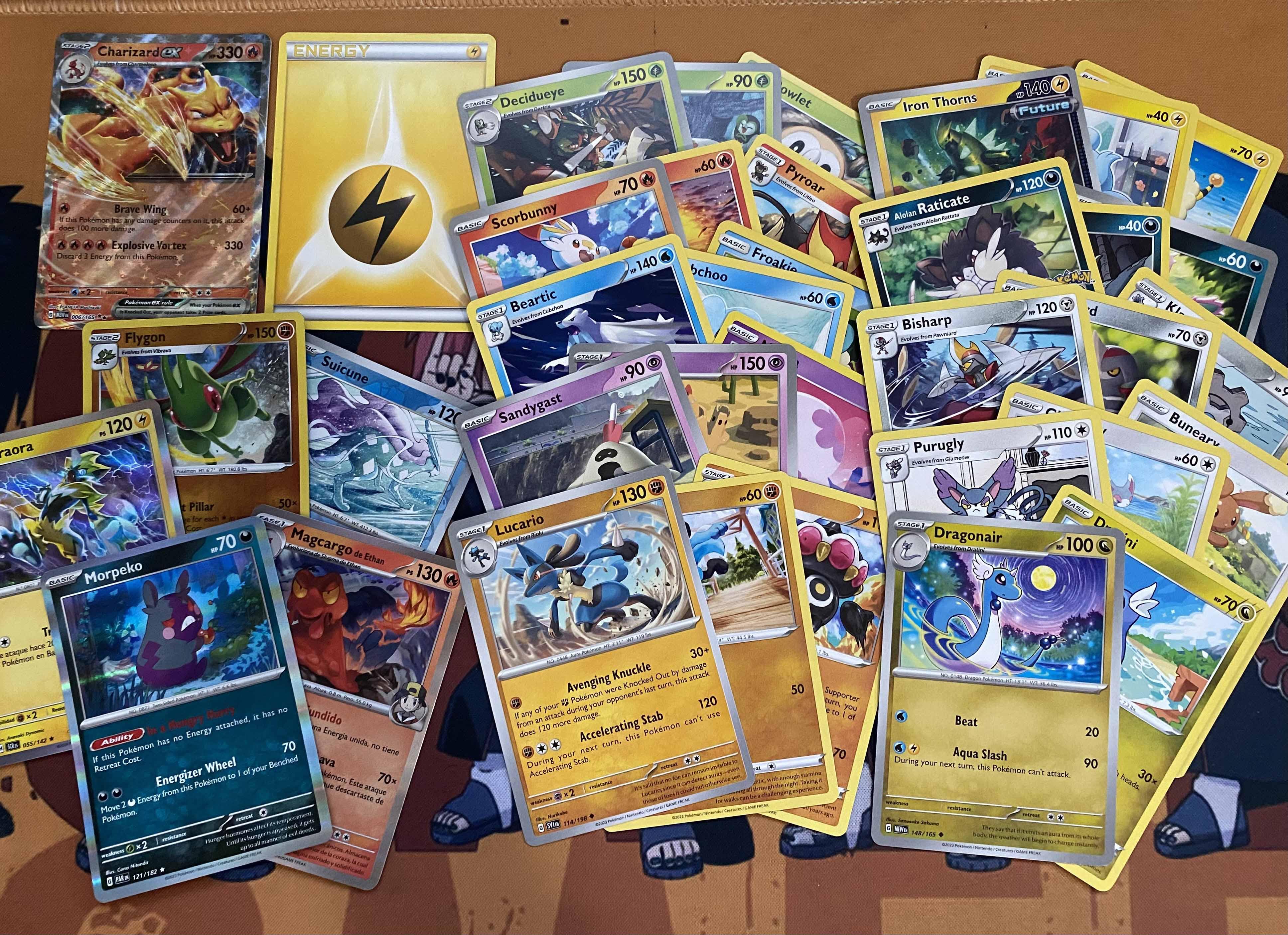 Pack 35 Tarjetas Pokémon Foto 7278223-3.jpg