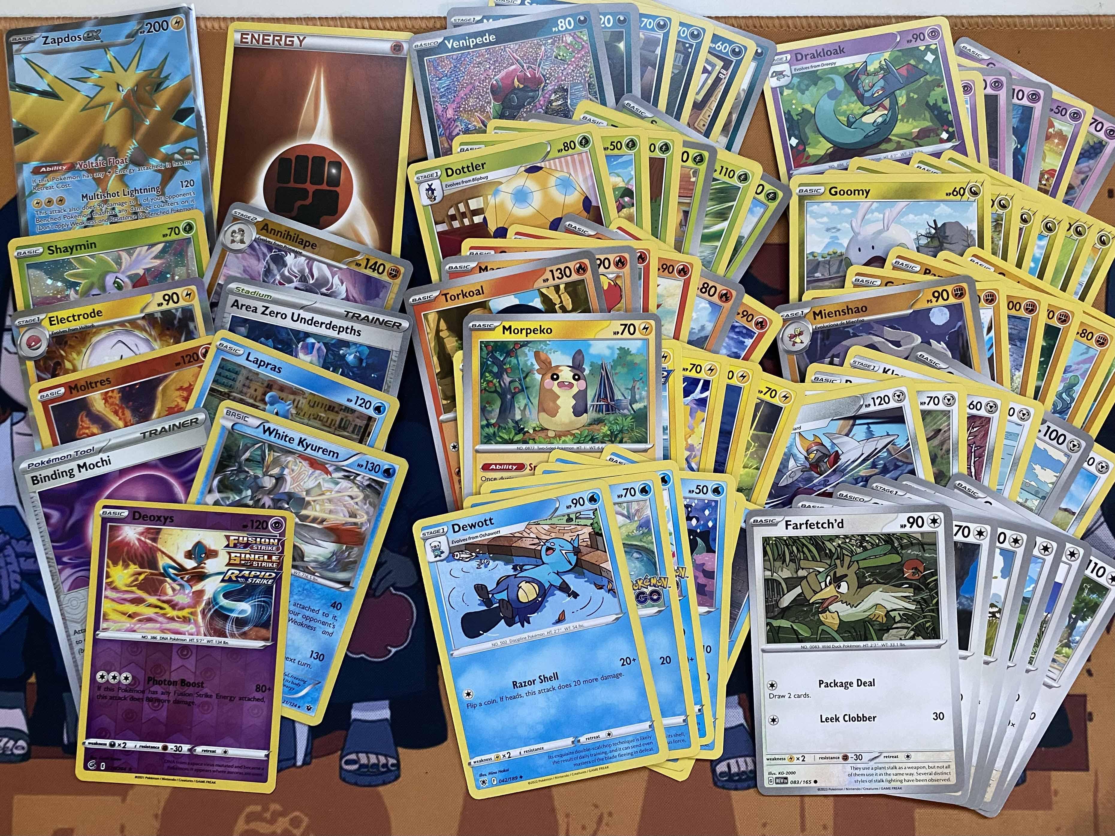 Pack 70 Tarjetas Pokémon Foto 7278224-4.jpg