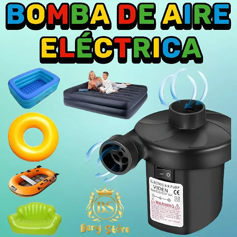BOMBA DE AIRE ELECTRICA PARA COLCHON INFLABLE  BOMBA DE AIRE ELECTRICA Foto 7278347-1.jpg