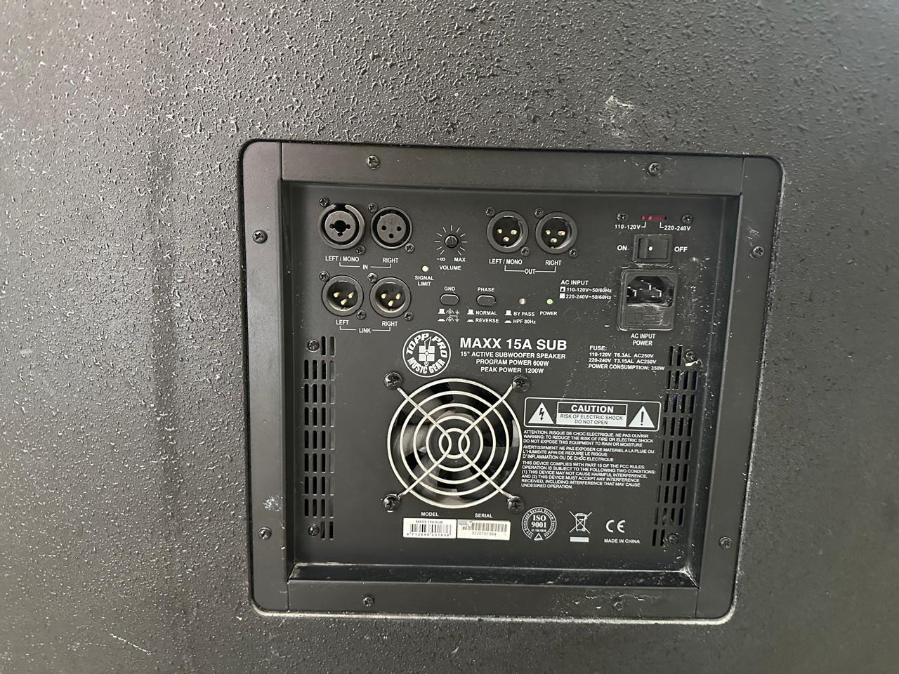 6 Bocinas 3 Subwoofer de 15 Blastking QSC K Series Top Pro Music Gear  Foto 7278378-10.jpg