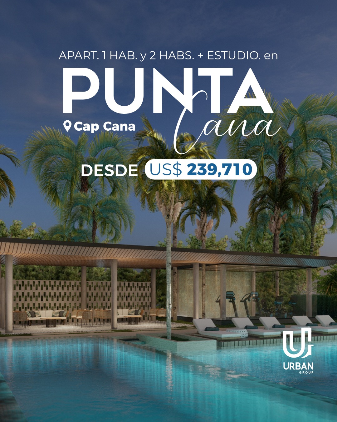 Apartamentos de 1 y 2 Habitaciones  Servicio en Cap Cana Foto 7278605-5.jpg
