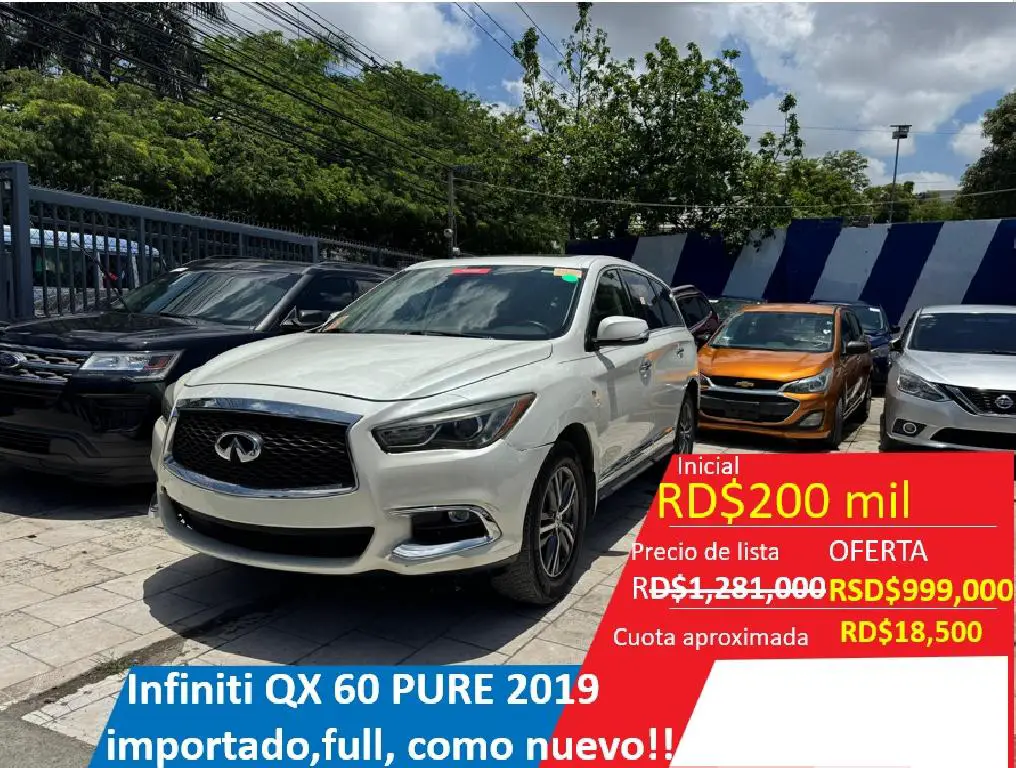 INFINITI QX60 PURE 2019 FULL RECIEN IMPORTADO Foto 7278962-1.jpg